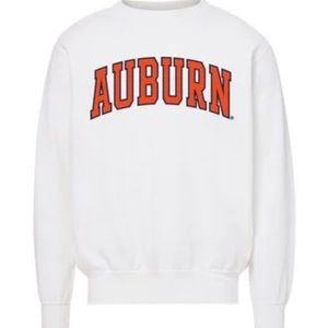 ARCH AUBURN EMBROIDERED FUNDAMENTAL FLEECE CREW!